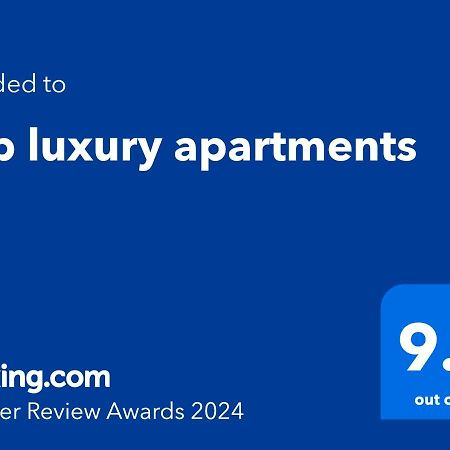 Pop Luxury Apartments Belgrad Exteriör bild